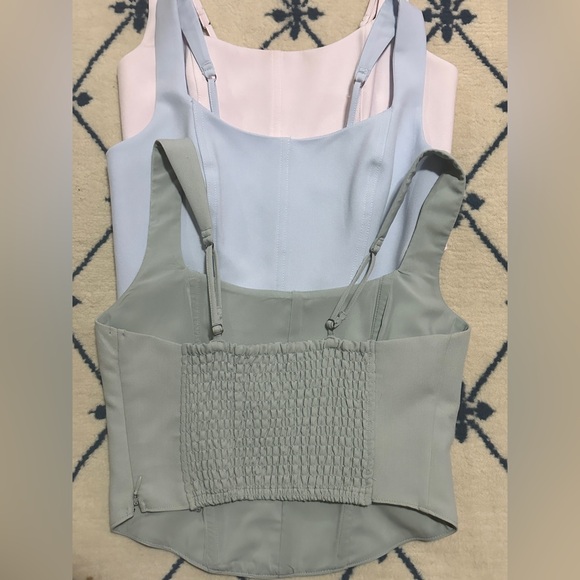 Abercrombie Scoopneck Corset Top Set - Picture 2 of 2